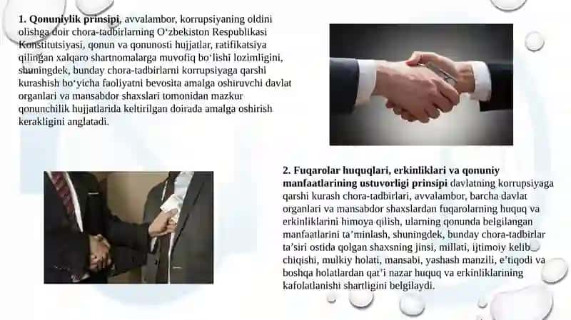 KORRUPSIYAGA QARSHI KURASH BO'YICHA XALQARO QONUNLAR VA QARORLARNI O'ZBEKISTONDA RATIFIKATSIYA QILISHNING AHAMIYATI, IQTISODIY-SIYOSIY VA IJTIMOIY HUQUQIY MEHANIZMLAR 4