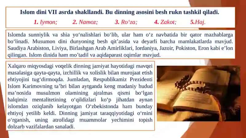 MADANIYATDIN VA AXLOQ SOTSIOLOGIYASI 4