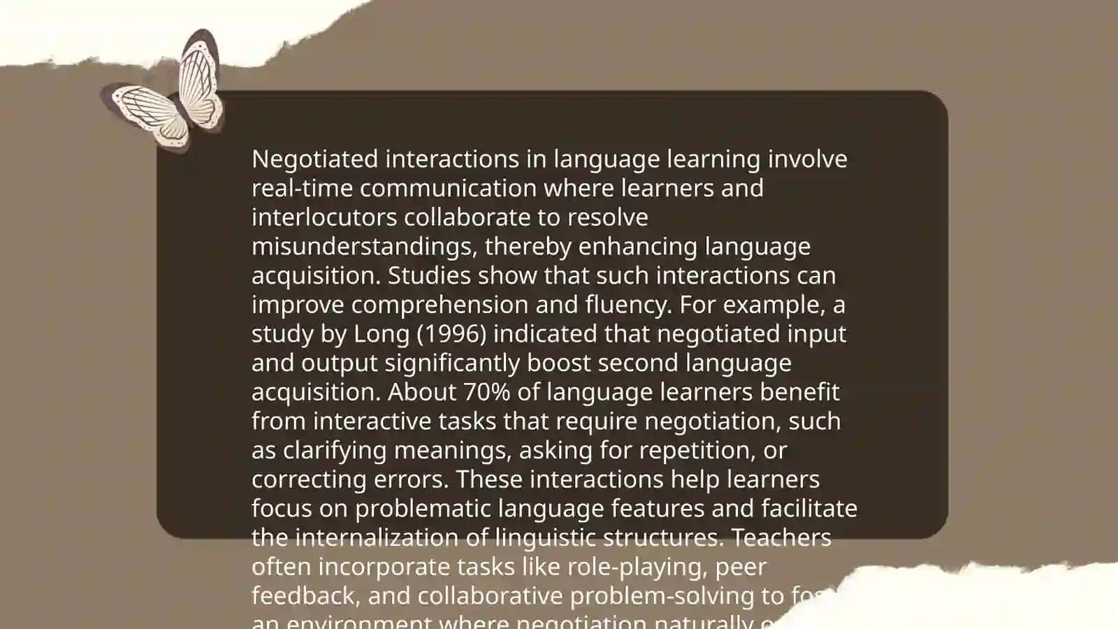 Experimental and negotiated language learning 4