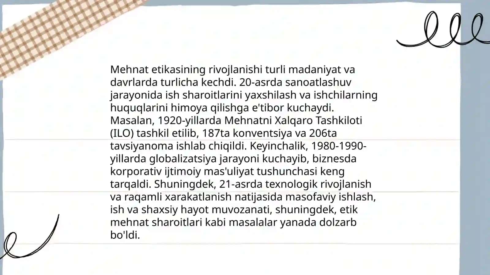 Maʼnaviyat tarixida mehnatning oʻrni 4