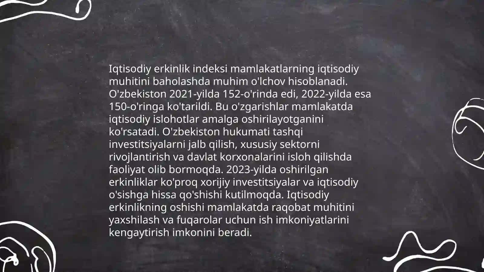 O'zbekistonning xalqaro korruptsiyaga qarshi kurash indekslarida yutuqlari 4