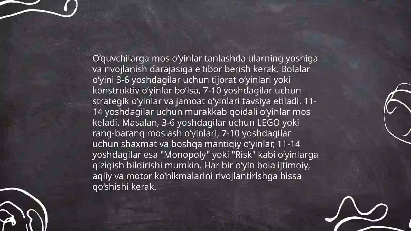 Xarakatli o‘yinlar va jismoniy tarbiya darslari 4