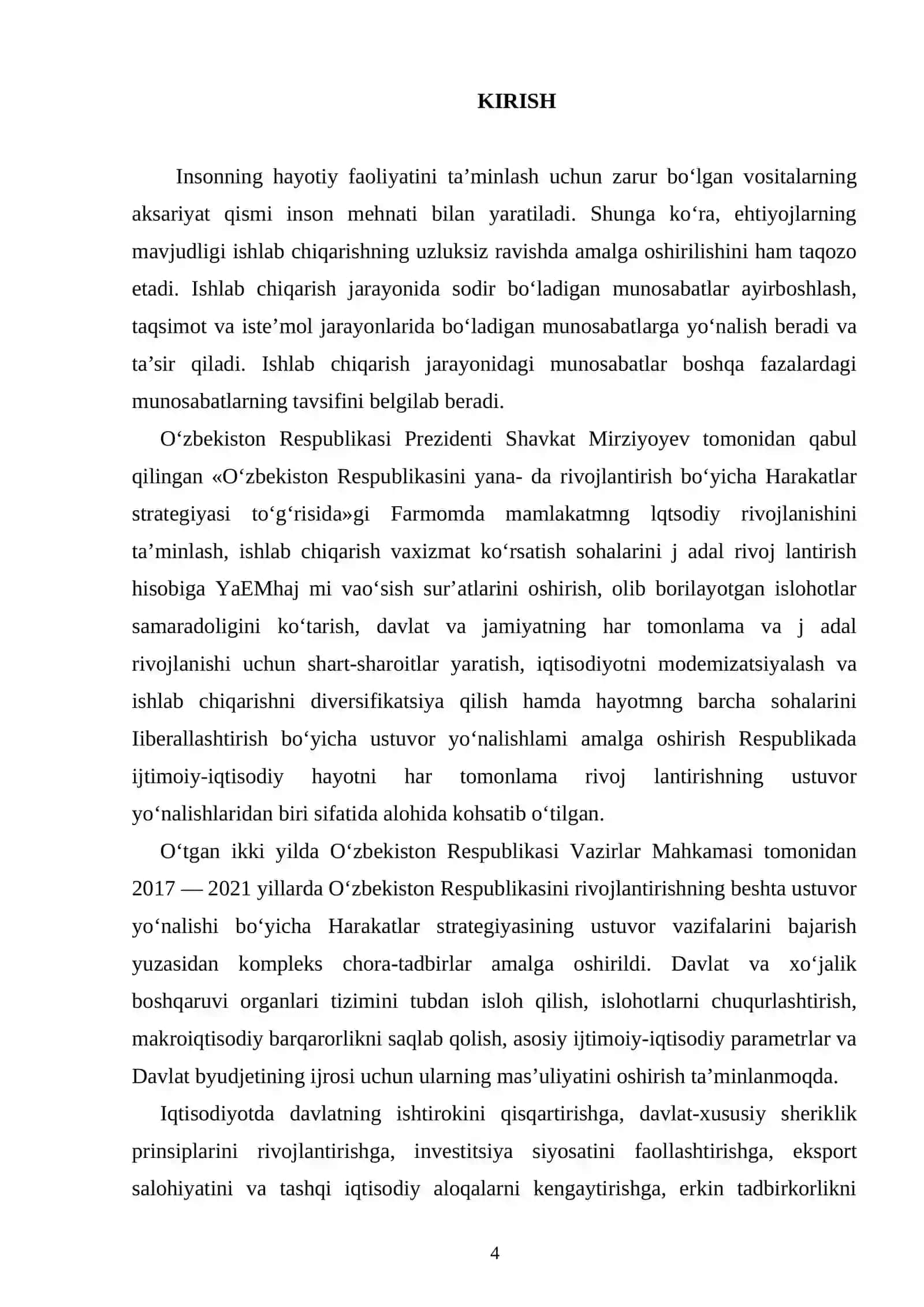 IJTIMOIY-IQTISODIY EHTIYOJLARNING MAZMUNI VA ULARNING TURKUMLANISHI 4