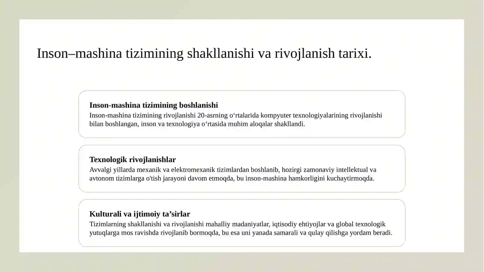 "Inson-mashina" tizimining tuzilishi 4
