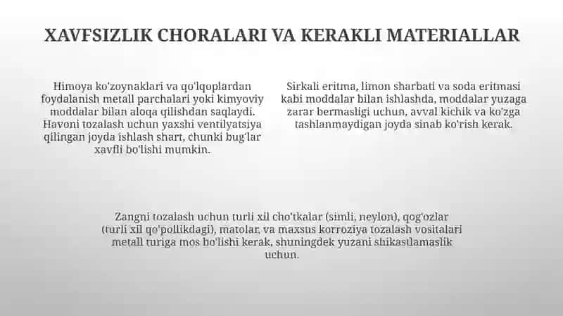 Uydakorroziyaniyoʻqotishusullari 4