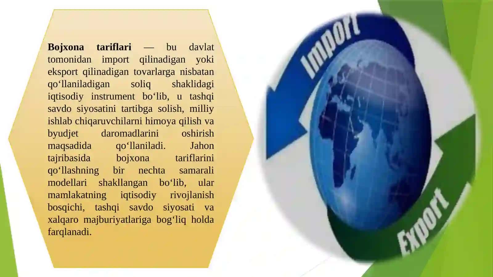 Tashqi savdoni davlat tomonidan tartibga solish 4