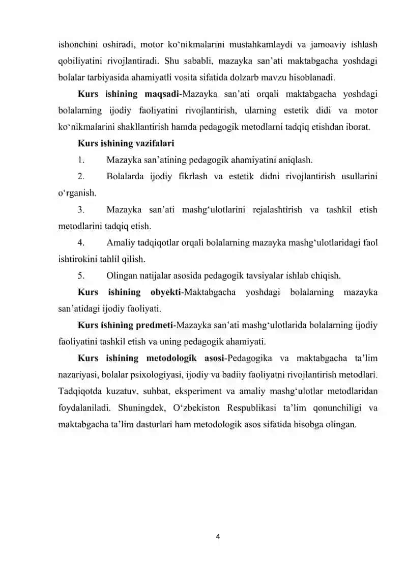 Maktabgacha talim tashkilotida mazayka san'atining ahamiyati 4