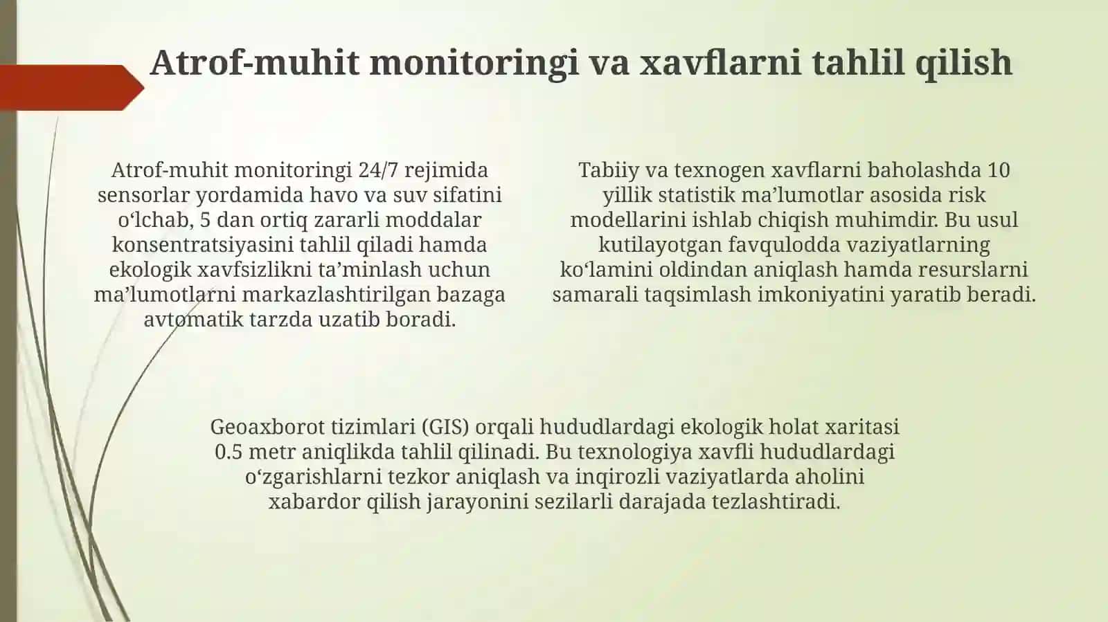Ekologik xavfsizlik va favqulodda vaziyatlar 4