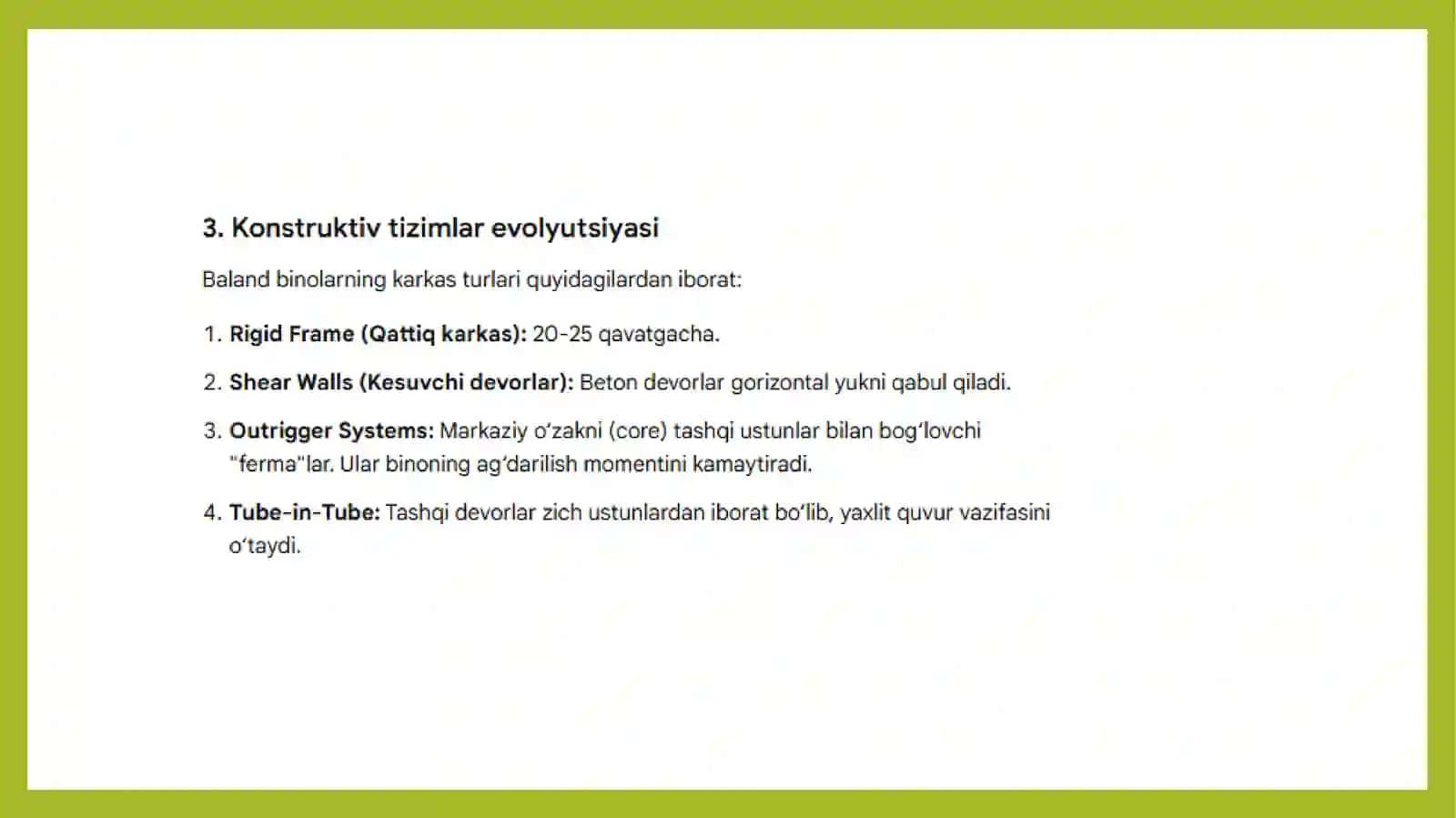 Balandbinolarniloyihalashningo'zigaxosxususiyatlari 4