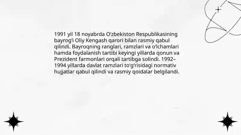 Davlat ramzlarini qabul qilish jarayoni 4