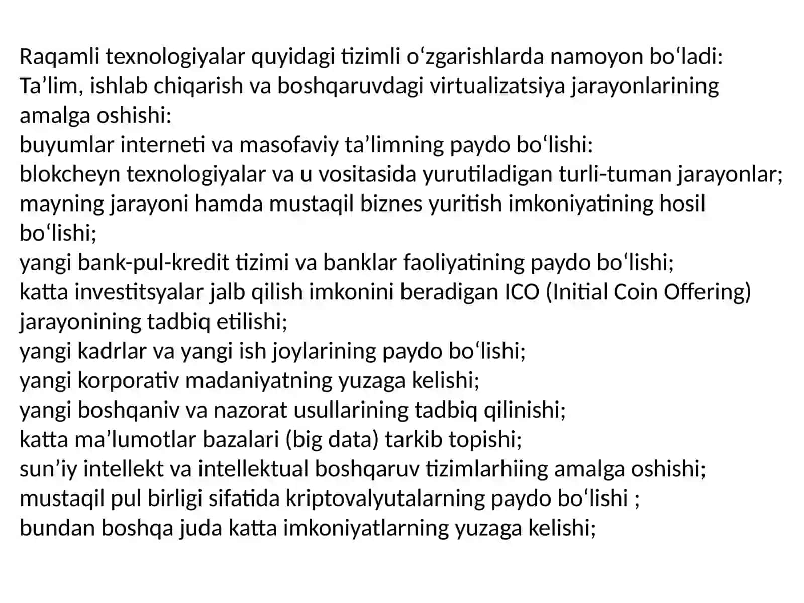 Zamonaviy raqamli texnologiyalar 4