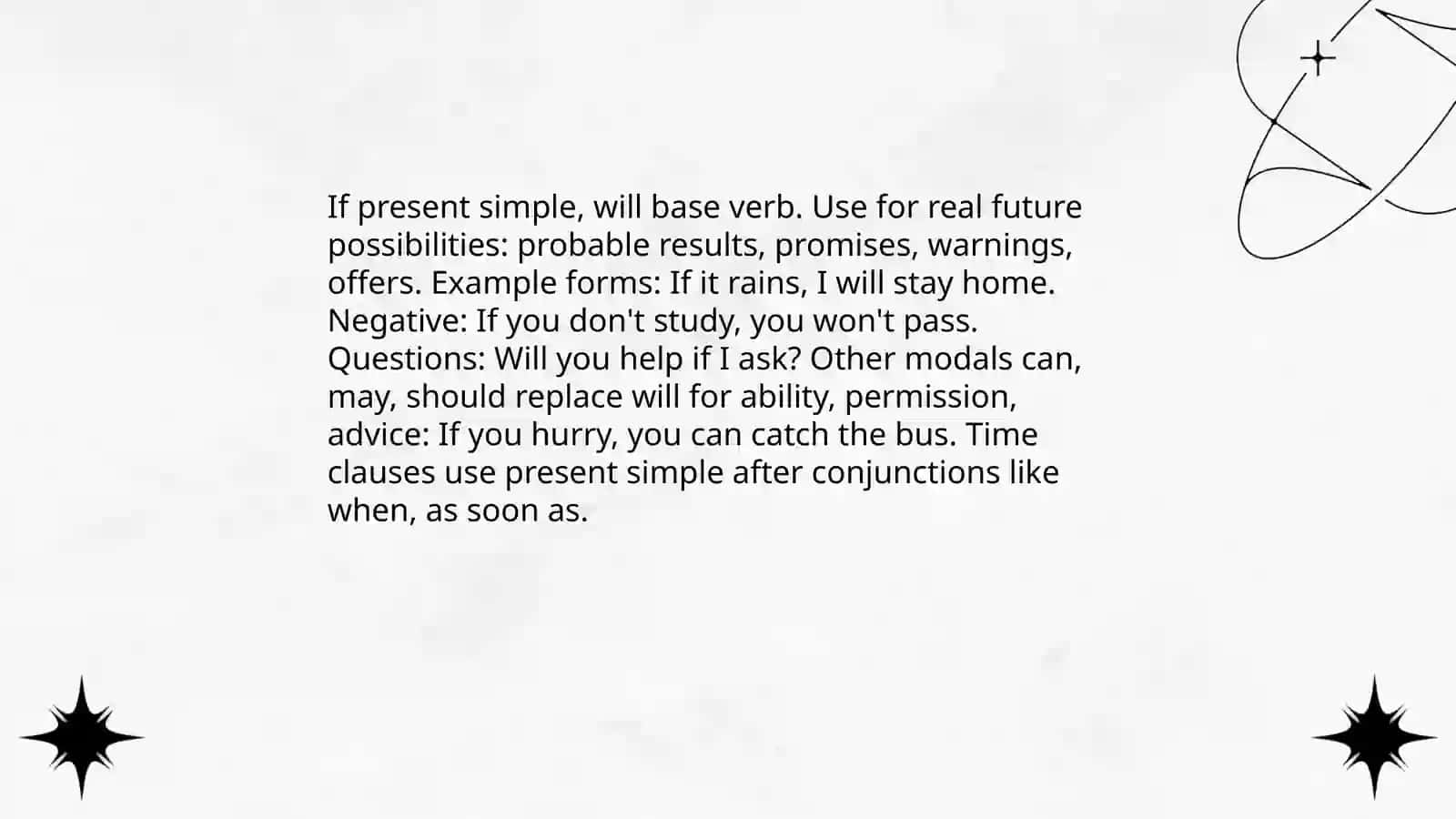 Conditionals 4