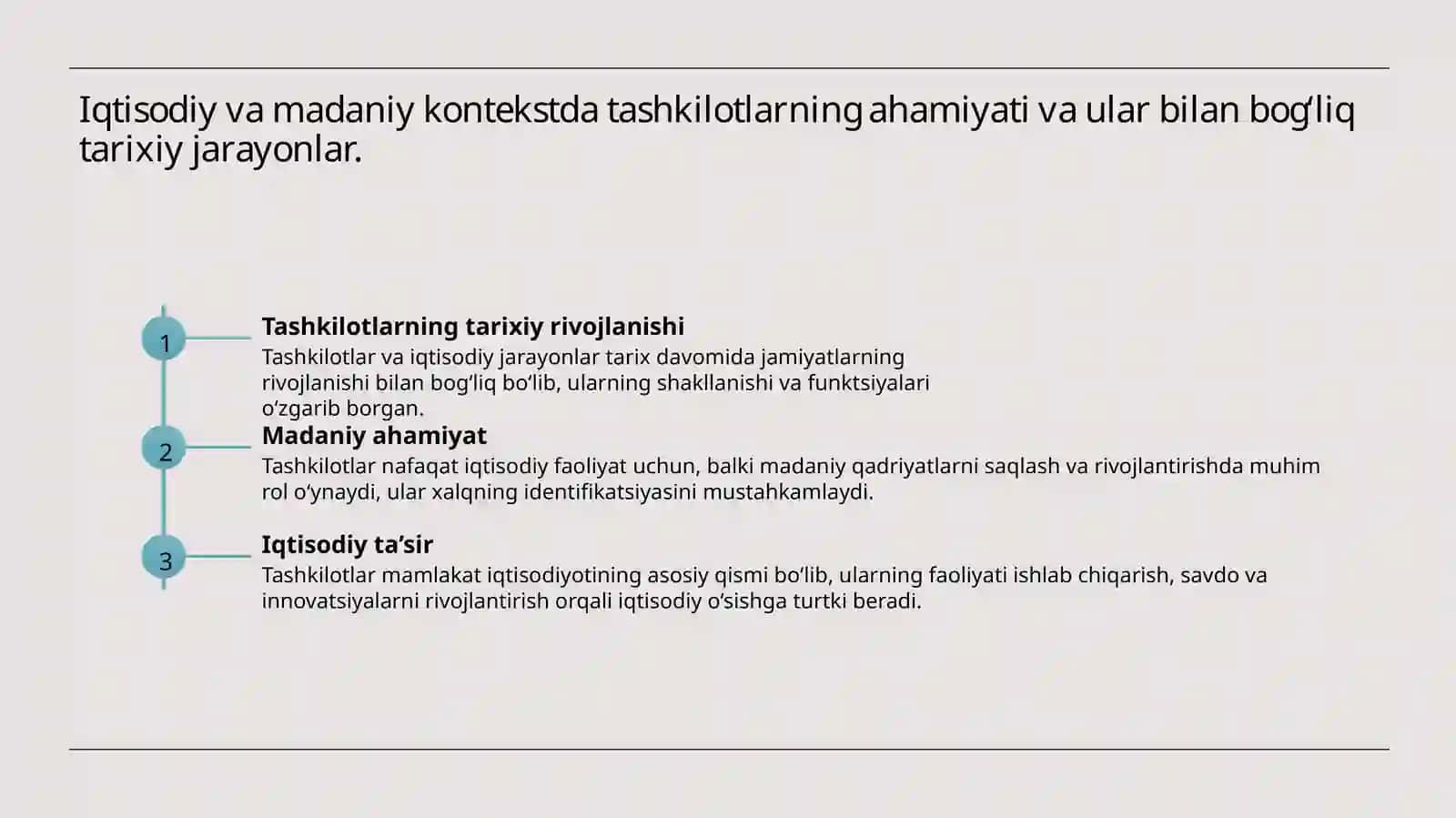Tashkilot va xojalik subekti tushunchasi mazmuni va ahamiyati 4