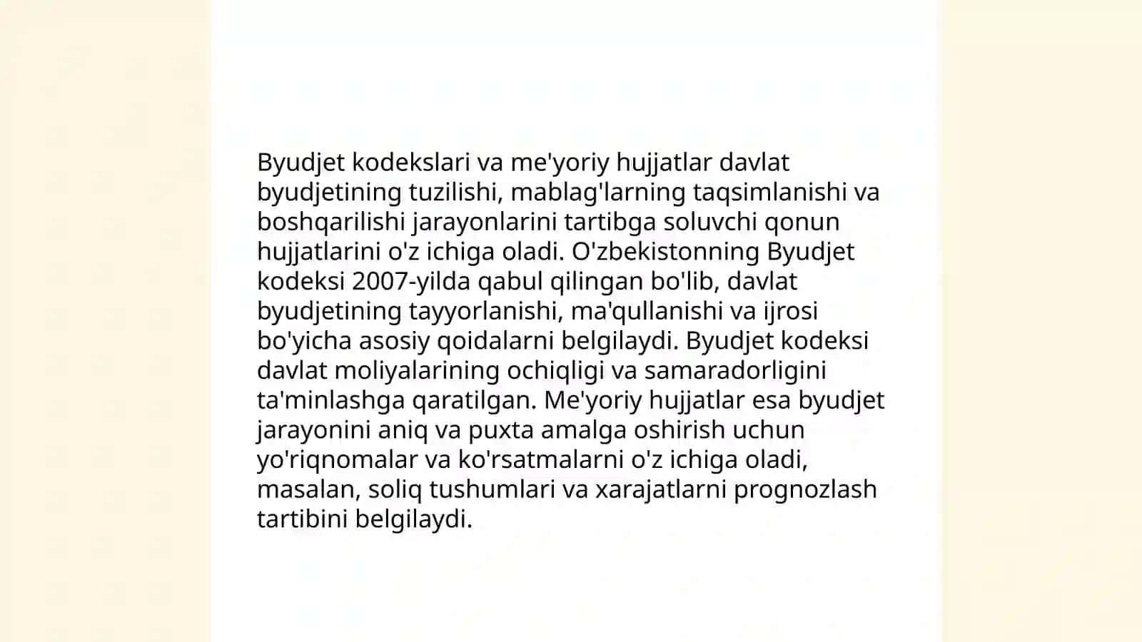 Xorijiy mamlakatlar byudjet tizimi va byudjet jarayoni 4