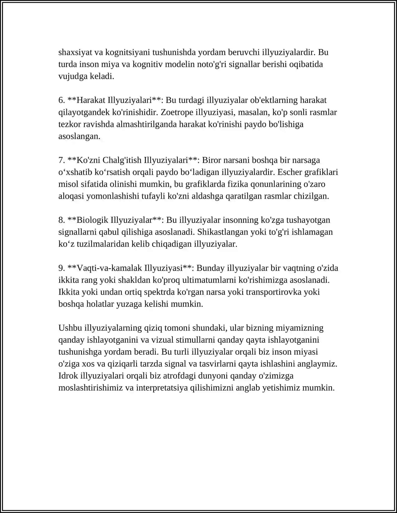 IDROK ILLYUZIYALARI VA ULARNI AMALYOTDA QO‘LLASH 4