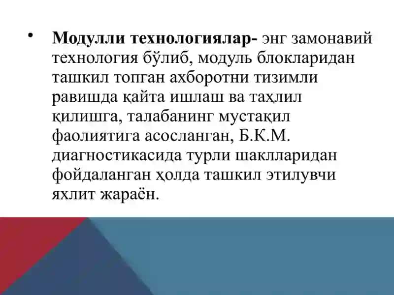 Замонавий таълим ва инновацион технологиялар соҳасидаги илғор хорижий тажрибалар 4