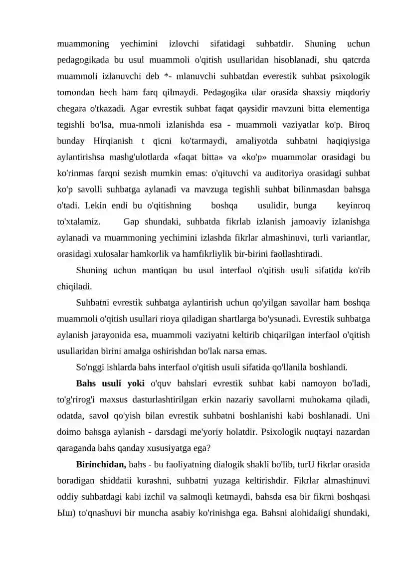 O'qitishda  interfaol metodlar 4
