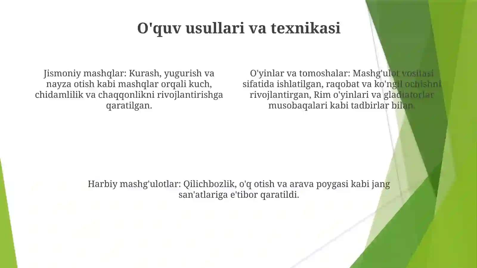 Qadimgirimdajismoniytarbiya 4