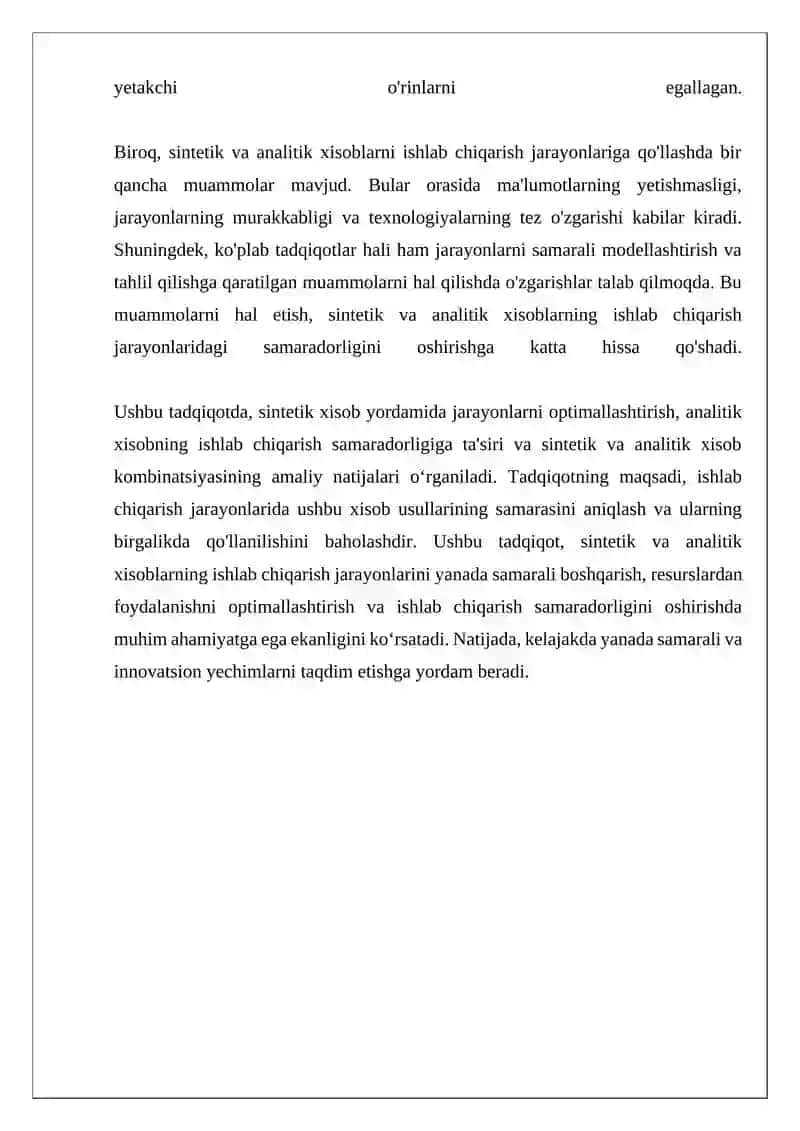 Sintetik va analitik xisob tashkil etish 4