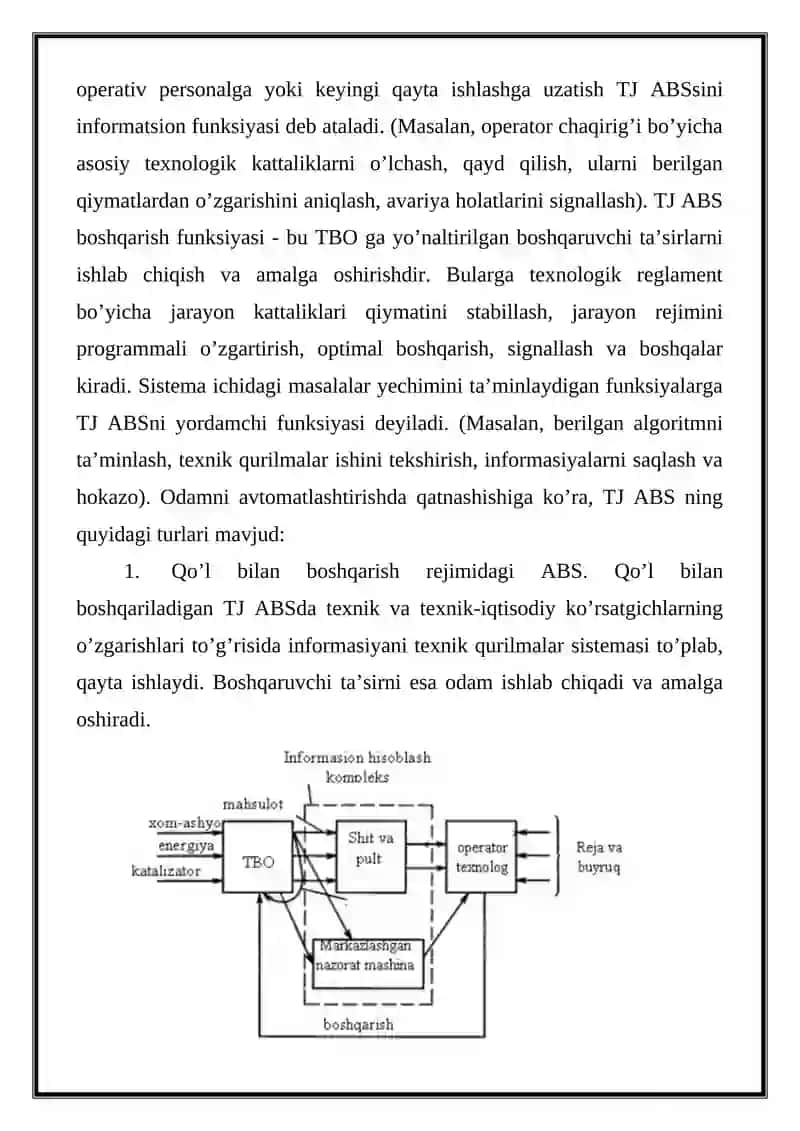 Avtomatik rostlash sistemasining strukturasi va klassifikatsiyasi 4