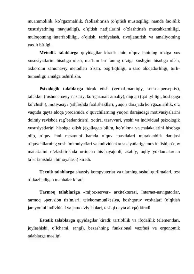 PEDAGOGIK KOMPETENTLIKNI SHAKLLANTIRISHDA PEDAGOGIK DASTURIY VOSITALARNING AMALIYOTGA TADBIG`I 4