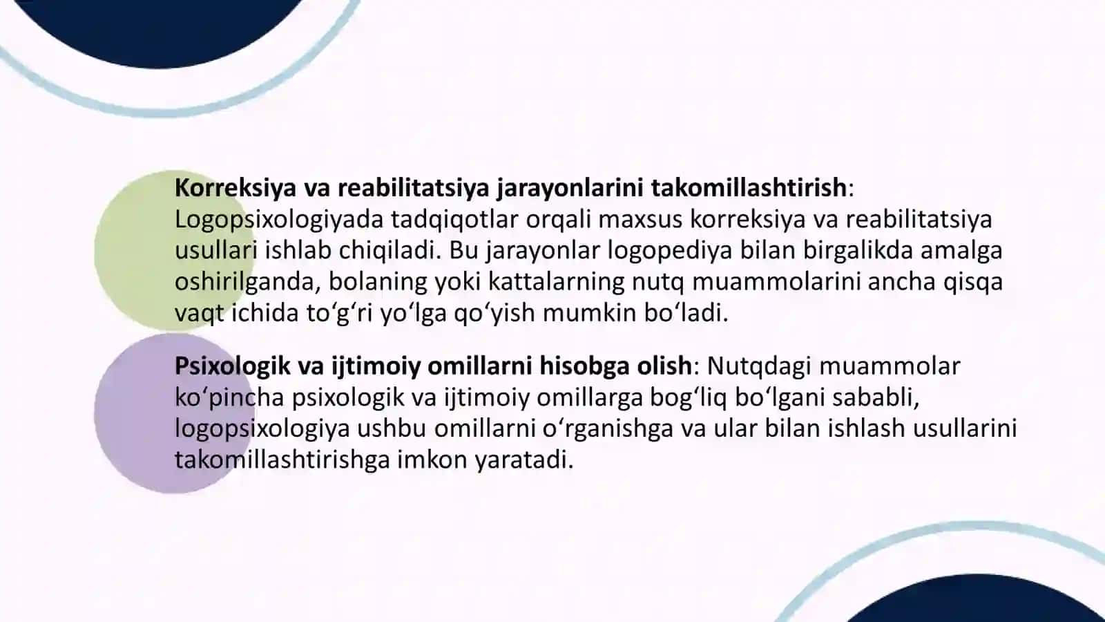 Logopsixologiya fanning ilmiy -nazariy asoslari 4