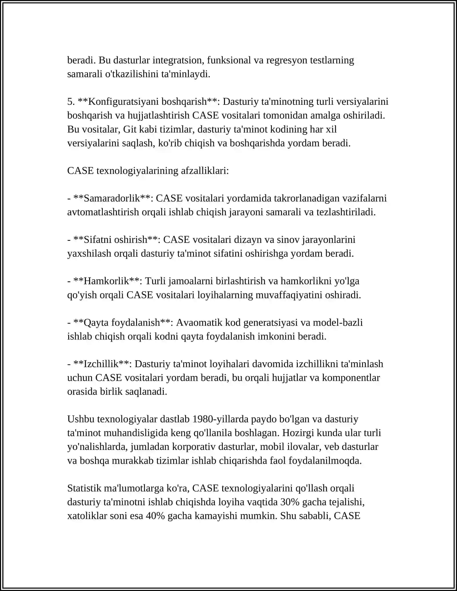 CASE-TEXNOLOGIYALAR. ON-LINE AMALIY DASTURIY TA’MINOTLAR. OFFTCE 365, GOOGLE DOCS AMALIY DASTURLARI 4
