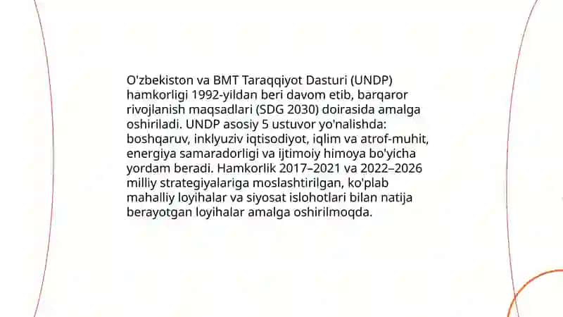O'zbekistonning xalqaro tashkilotlari bilan hamkorlik aloqalari 4