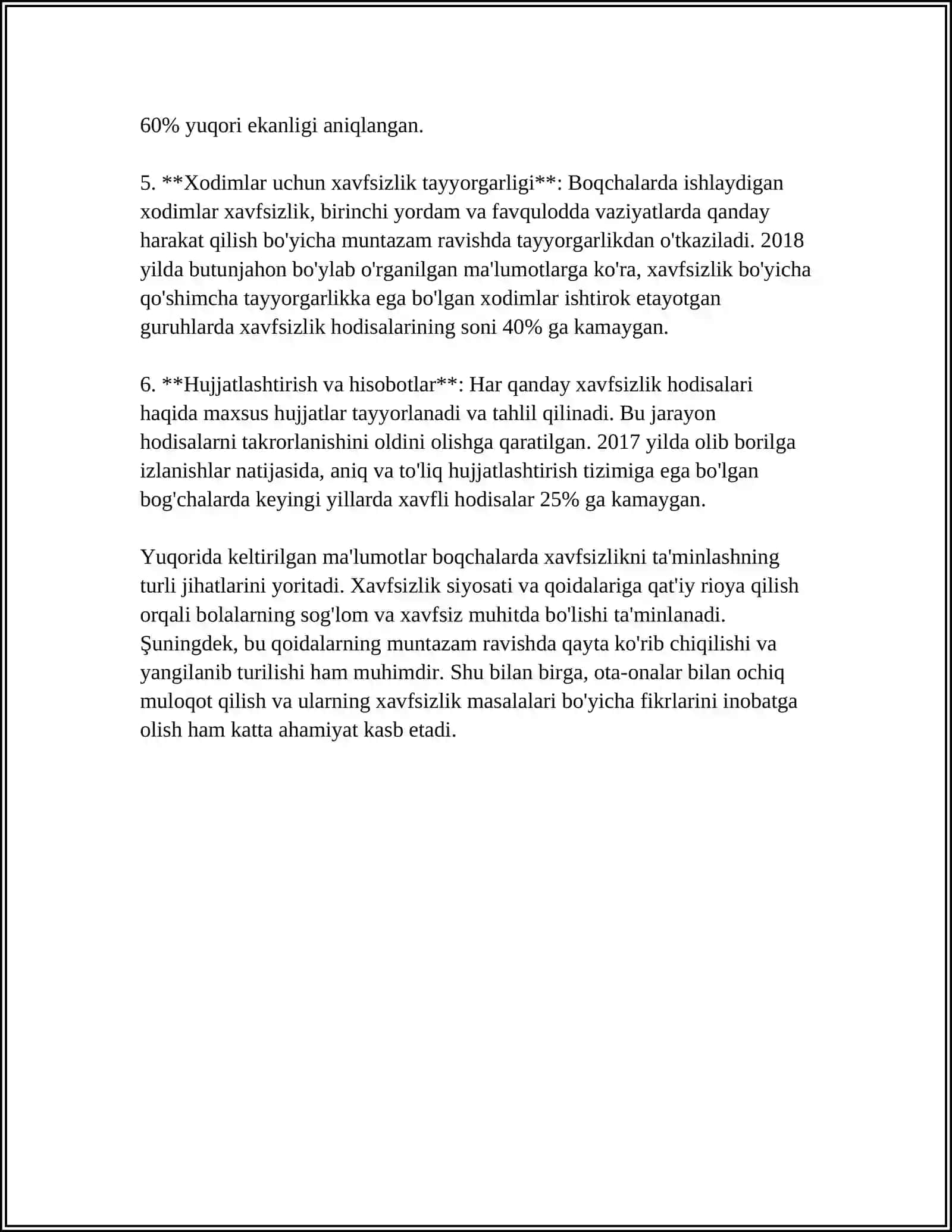 BOQCHALARDA BOLALARNI HAFSIZLIGI VA ULARNI HIMOYA QILISH TARTIBLARI 4