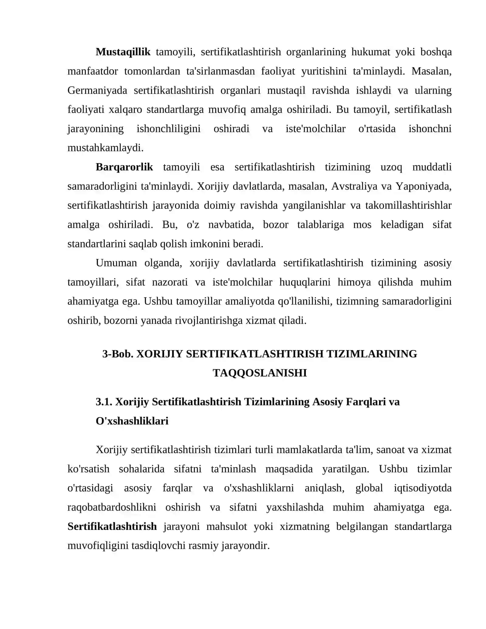 XORIJIY DAVLATLARDA SERTIFIKATLASHTIRISH TIZIMI 4