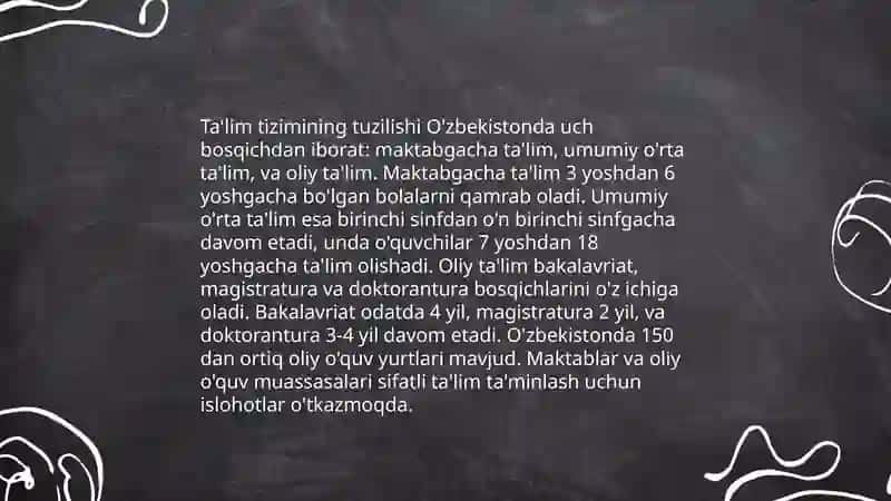 Rivojlangan davlatlarda boshlang'ich ta'lim 4