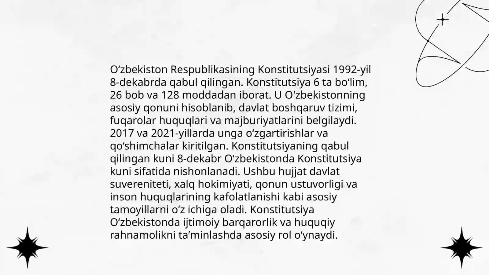 Oʻzbekiston Respublikasining hakimchilik va mamlakat tuzilishi 4