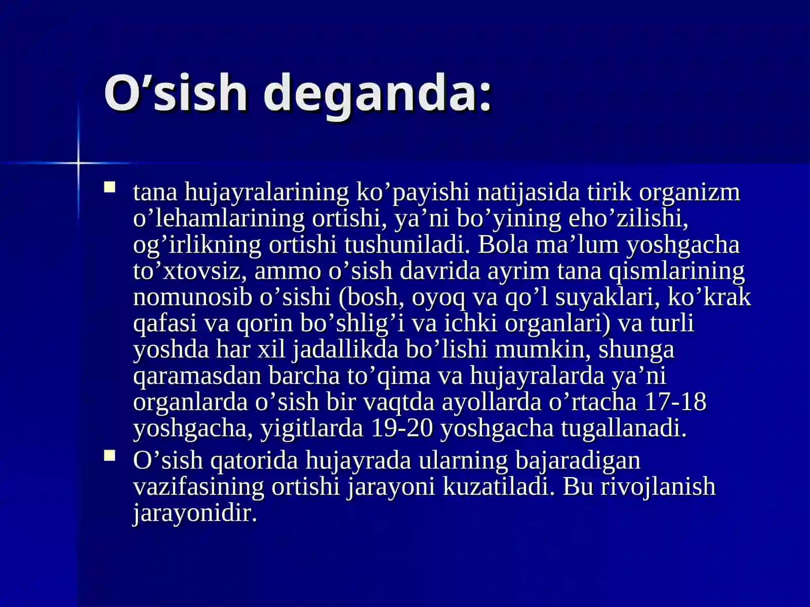 BOLALARDA O’SISH VA RIVOJLANISHNING UMUMIY QONUNIYaTLARI 4