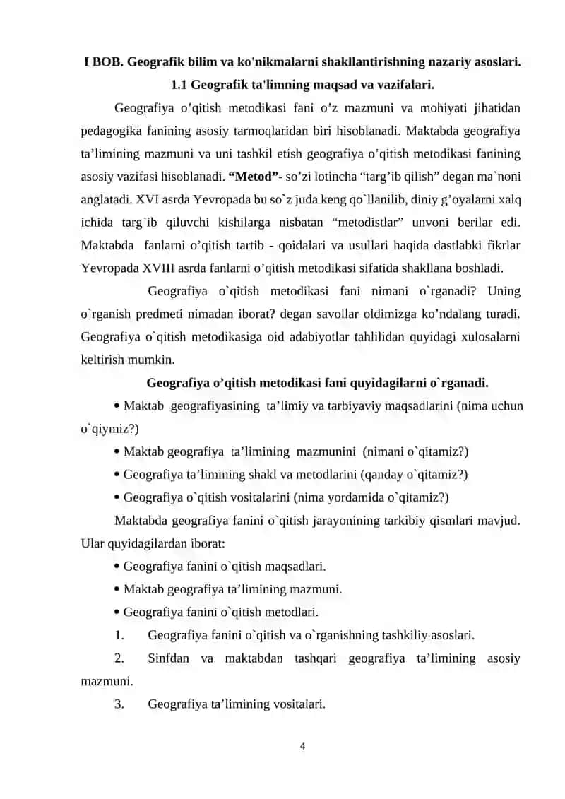 Geografiya darslarida amaliy mashg'ulotlarni tashkil etish metodikasi 4