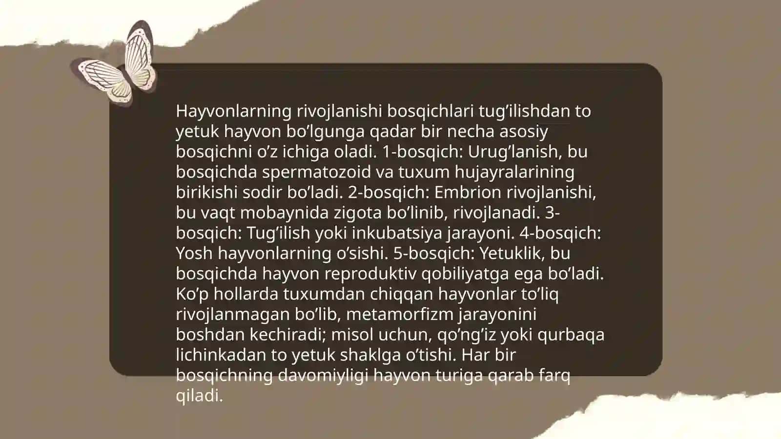 O‘sish va rivojlanish 4
