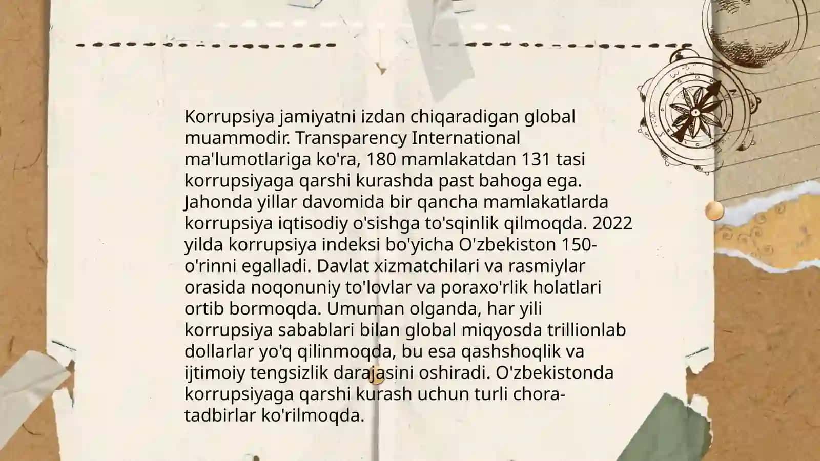 Korrupsiyaning roli 4