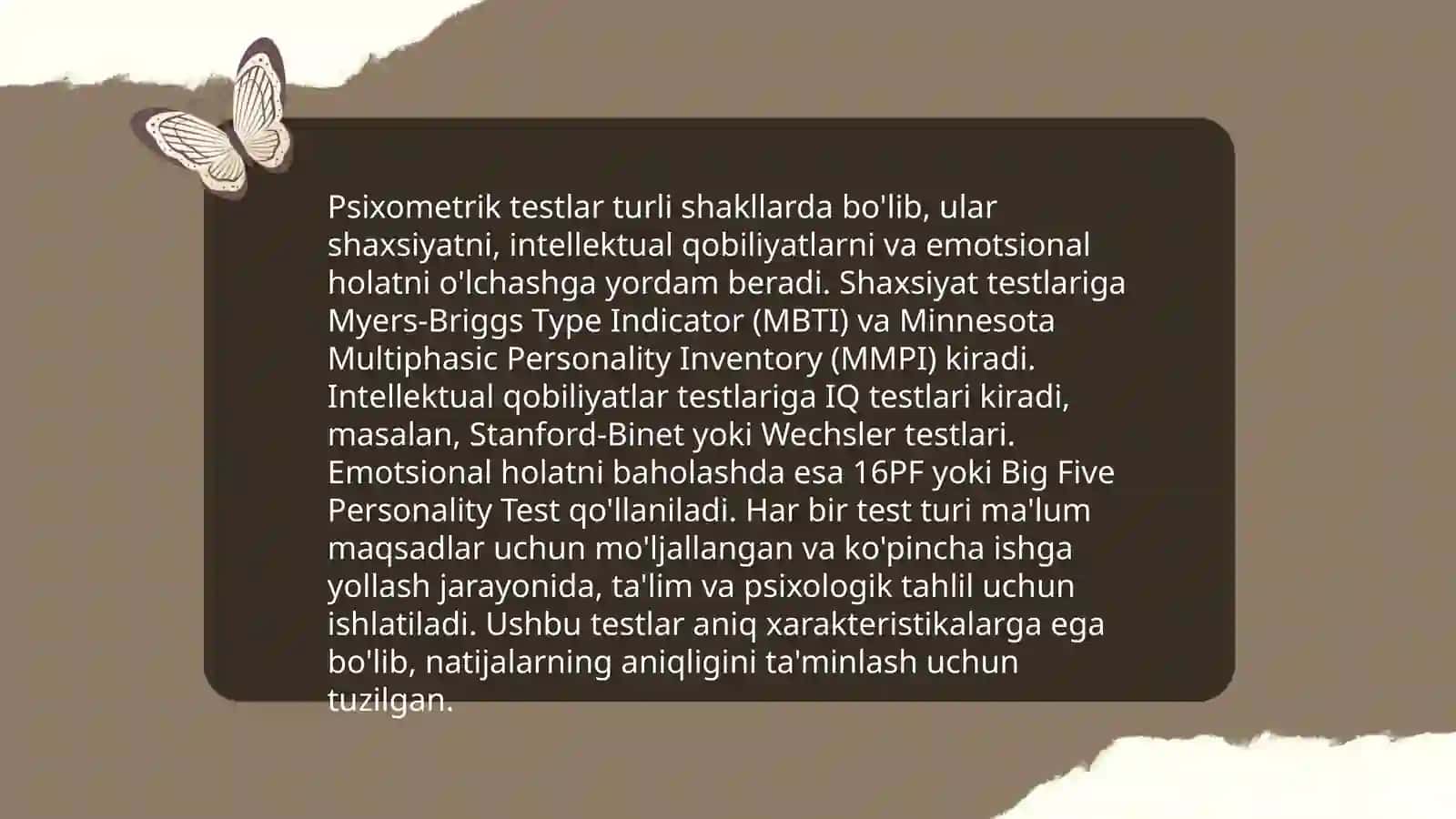 Psixologik psixometrik jihatdan tayyorgarlik talblari 4