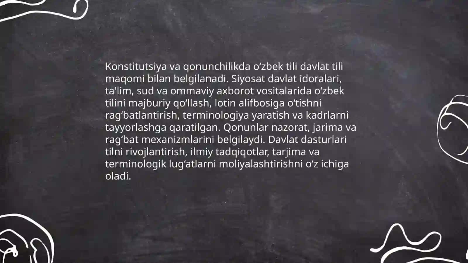 O'zbek tilida gapiring, Biz Rus emasmiz! 4