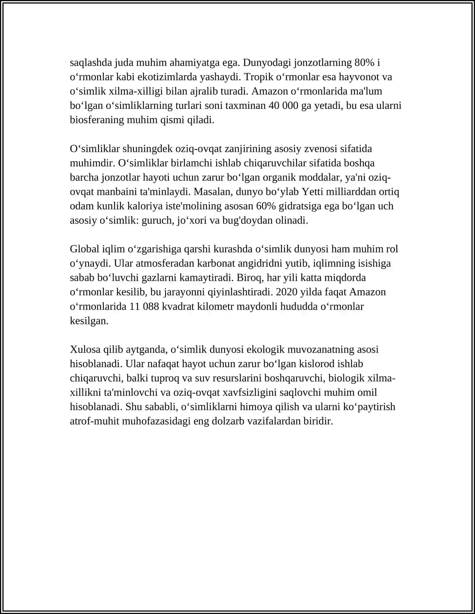 OʻSIMLIK DUNYOSINI EKOLOGIK- HUQUQIY MUHOFAZA QILISH 4