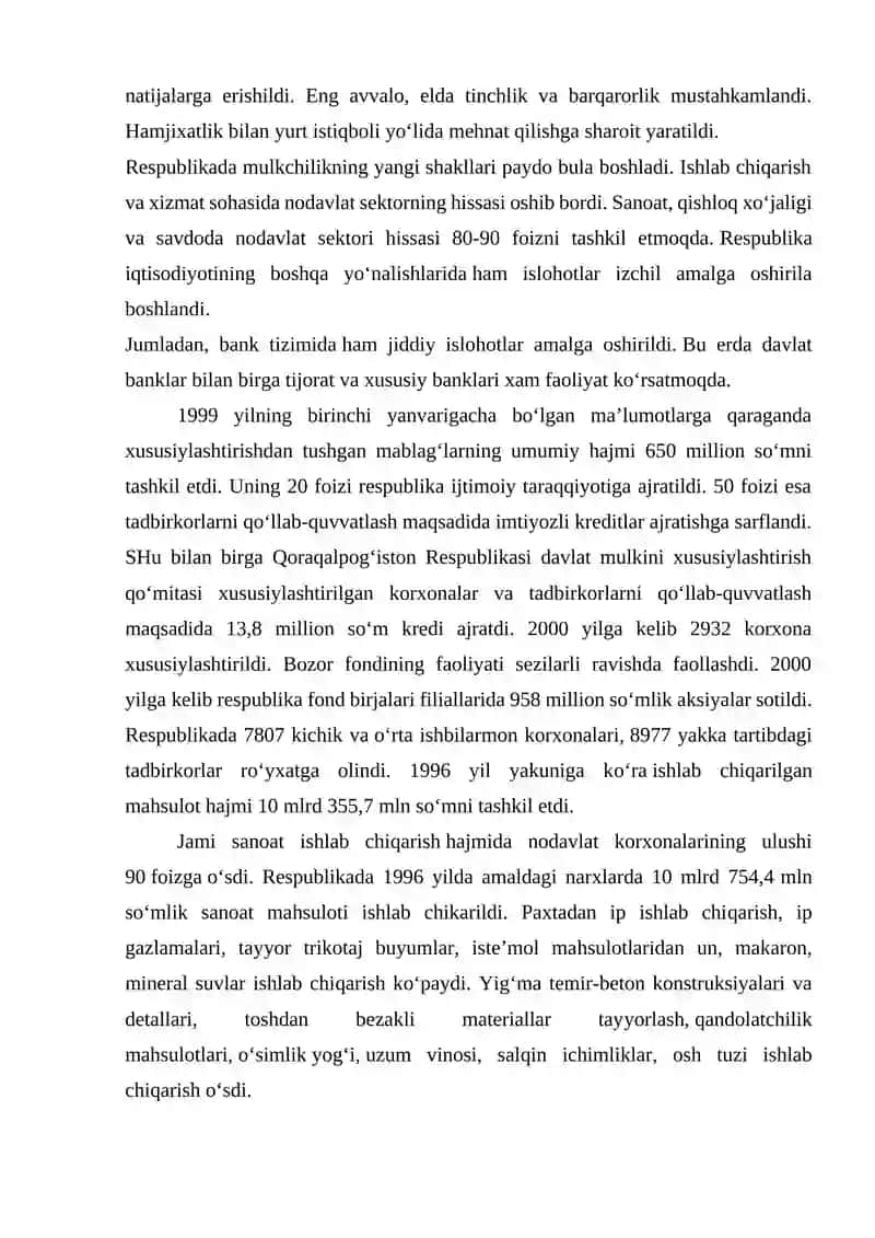 Mustaqillik yillarida Qoraqalpog‘iston Respublikasi 4