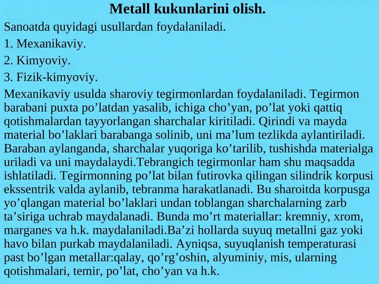 Kukun metallurgiyasi 4
