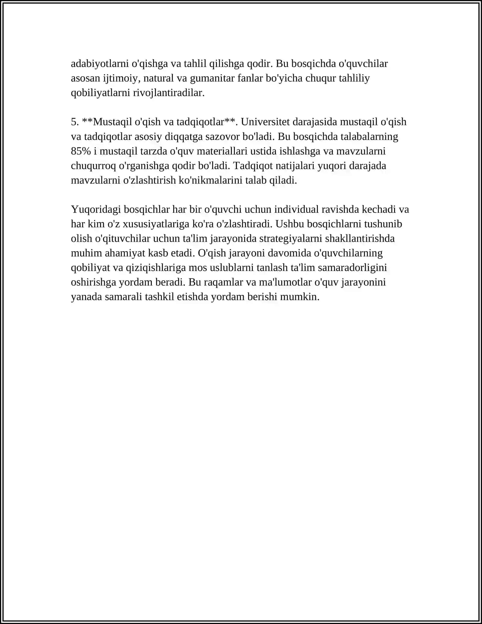 O'qish va yozish - nutq faoliyatining turi 4