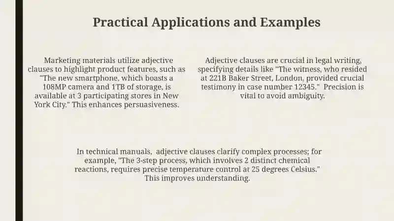 Adjective clause 4