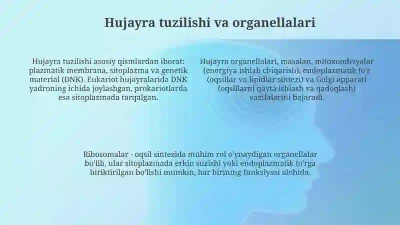 Sitologiya - hujayra haqidagi fan 4