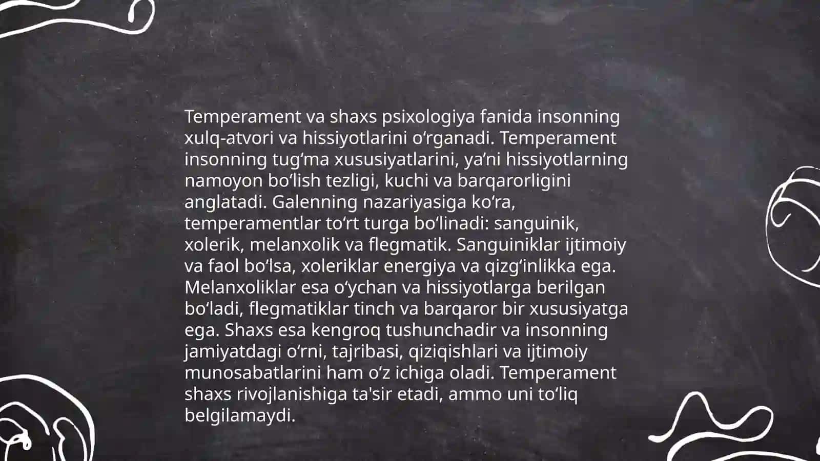 Temperament 4