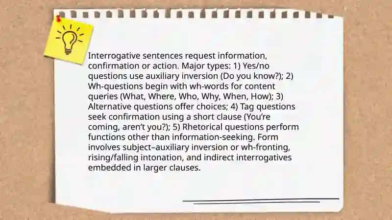 Semantic types of sentences 4