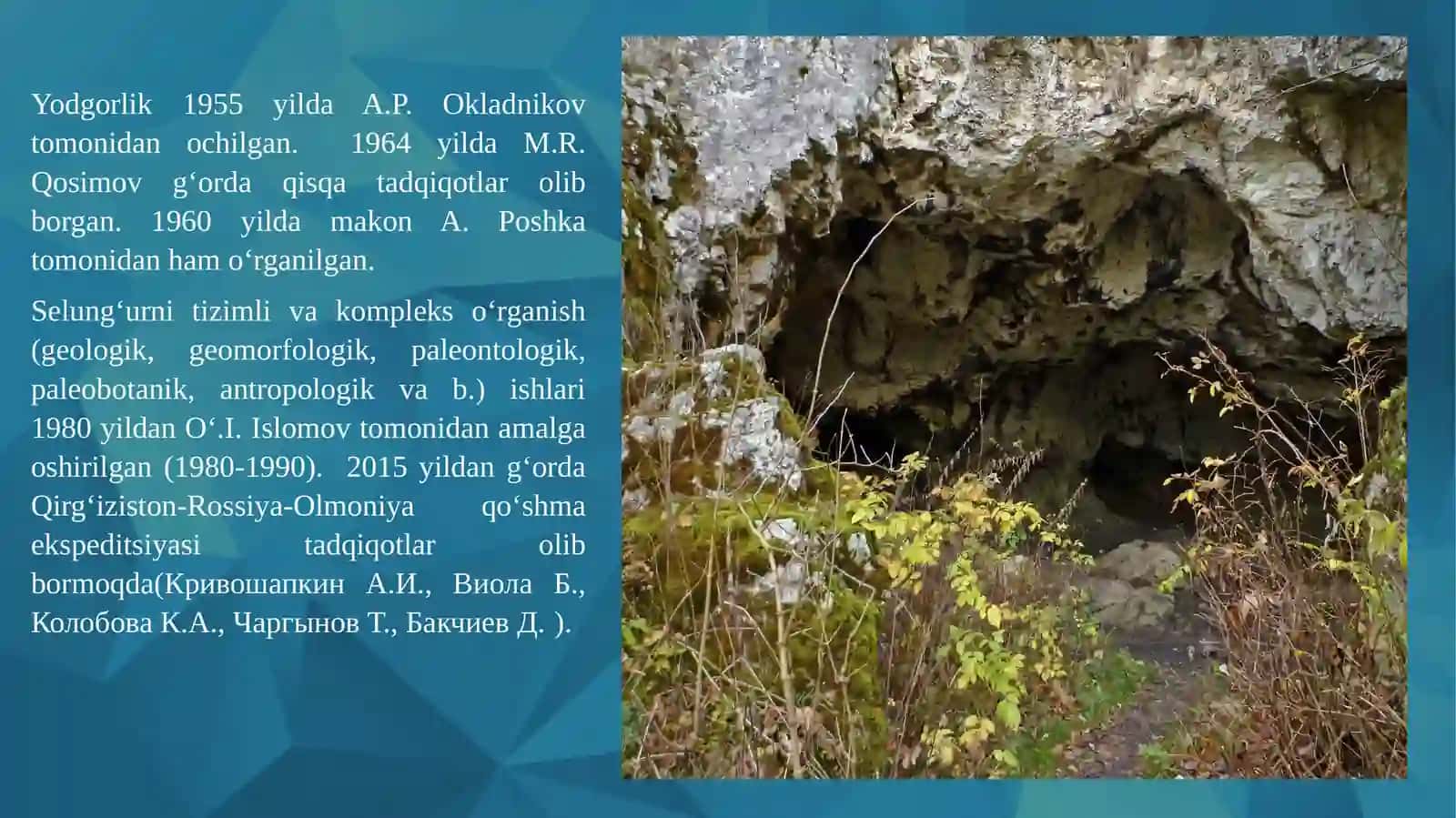 O’rta Osiyoda ilk paleolit davri madaniyati xususiyatlari 4