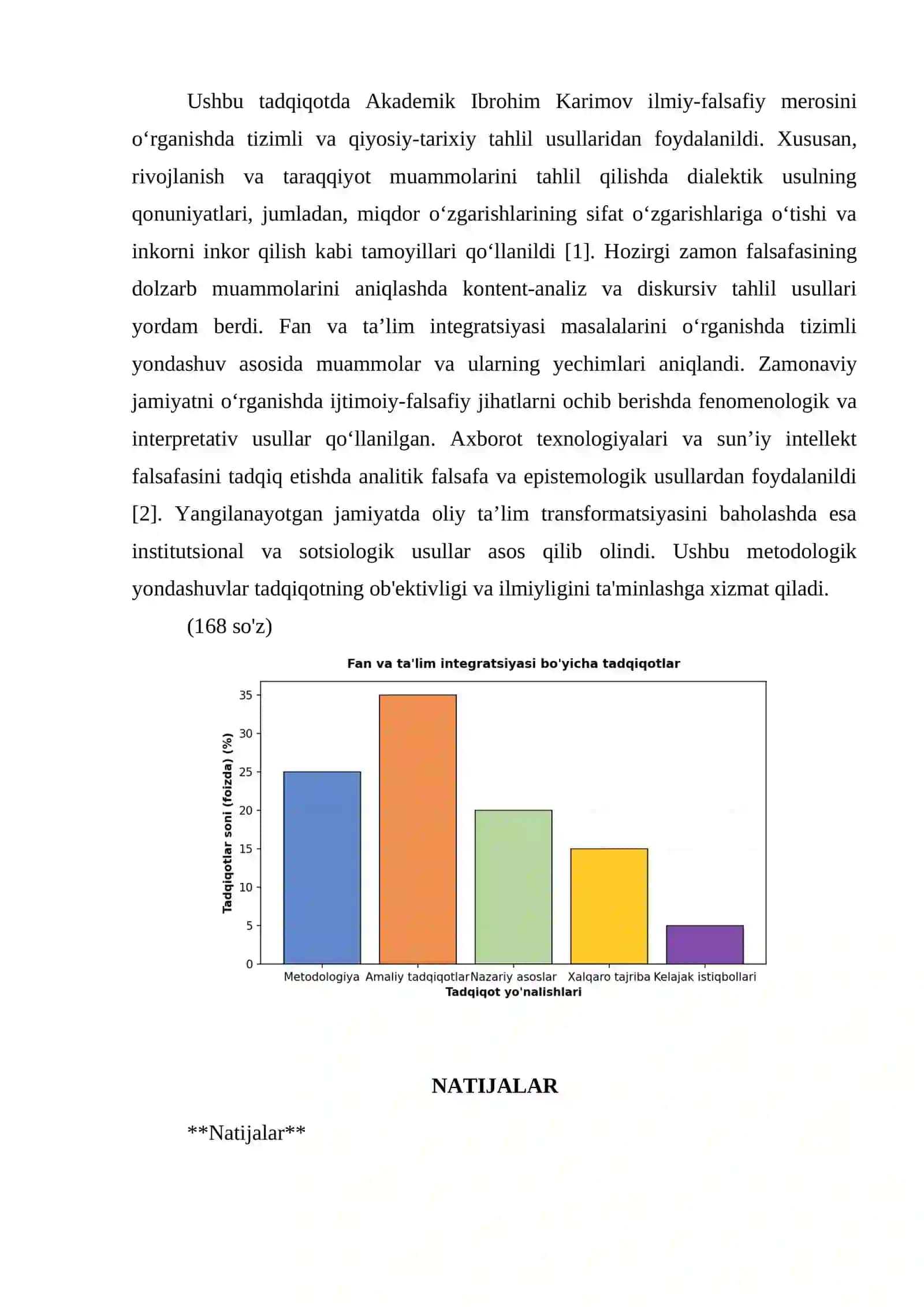 AKADEMIK IBROHIM KARIMOV ILMIY -FALSAFIY MEROSIDA RIVOJLANISH VA TARAQQIYOT MUAMMOLARI 4