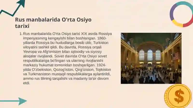 O'RTA OSIYO HAQIDA RUS VA YEVROPA MANBALARI 4