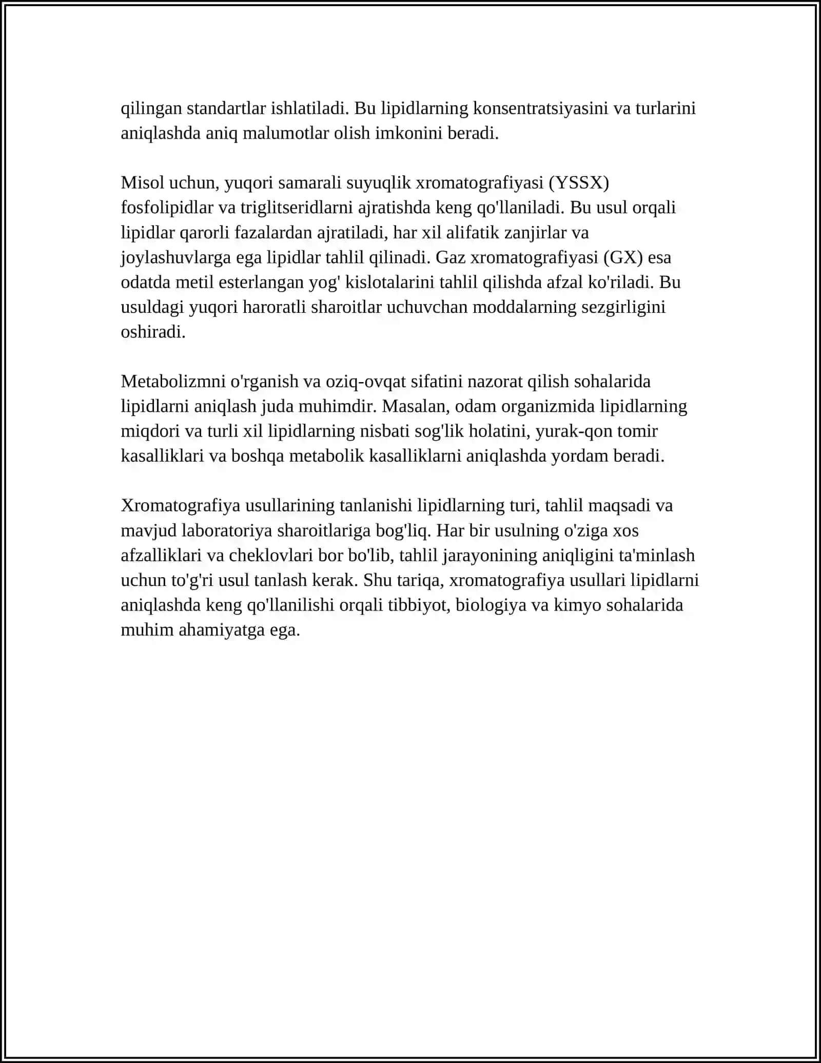SUT TARKIBIDAGI LIPIDLARNI ANIQLASH 4